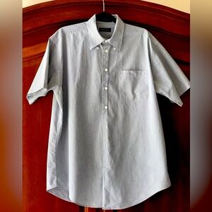 Nautica Mens Short Sleeve Shirt 100% Cotton Large